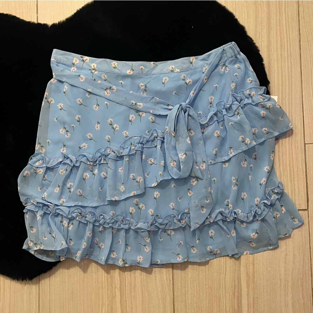 Two floral skirts for women